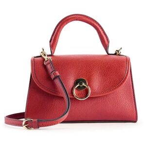 LC Lauren Conrad Natalia Ring Top Handle Crossbody Bag